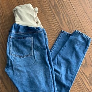 Maternity jeans, size 29, medium wash